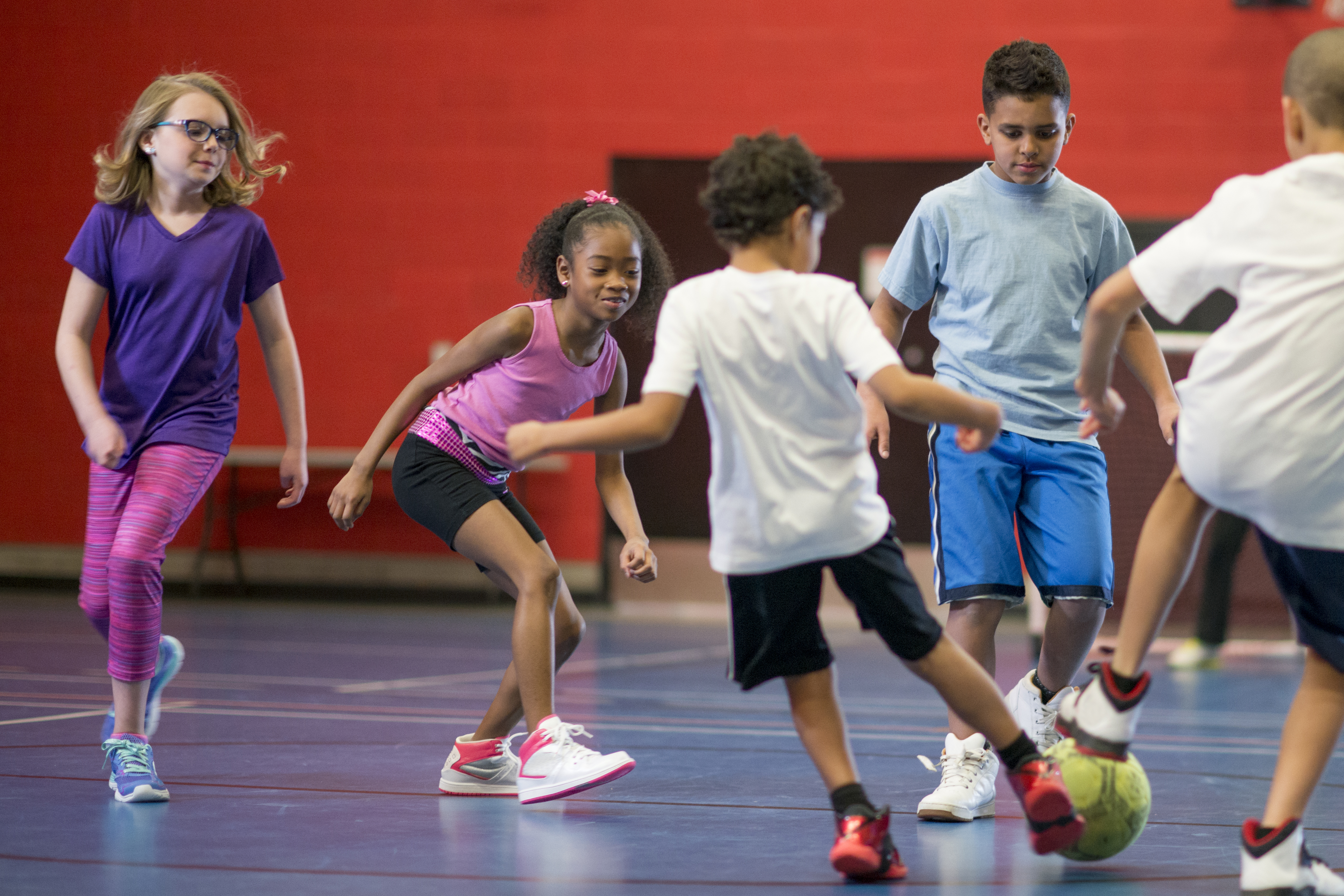 Kids playing sports