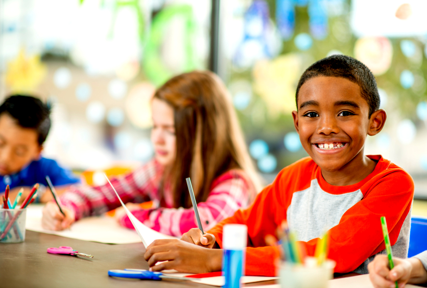 Kids in an Art Class